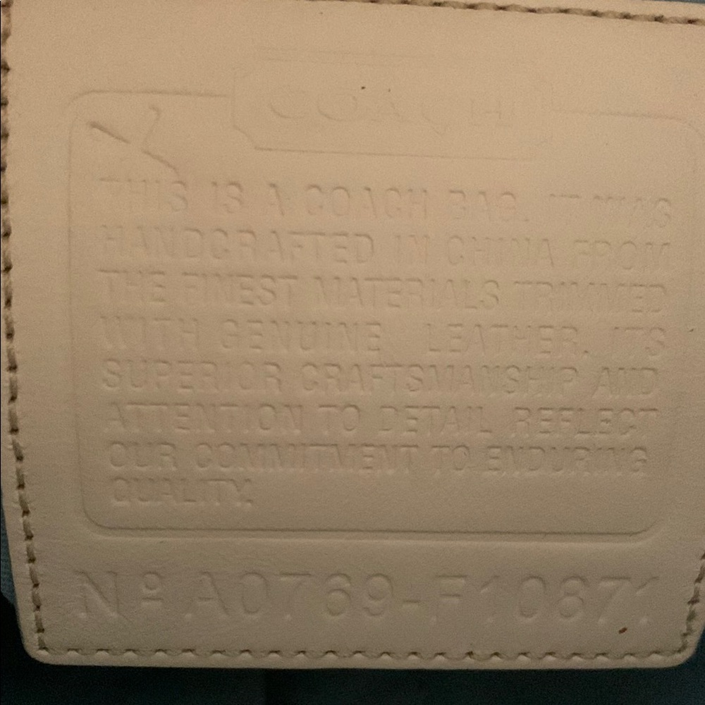 2007-Coach Floral Crossbody Bag - Picture 10 of 11